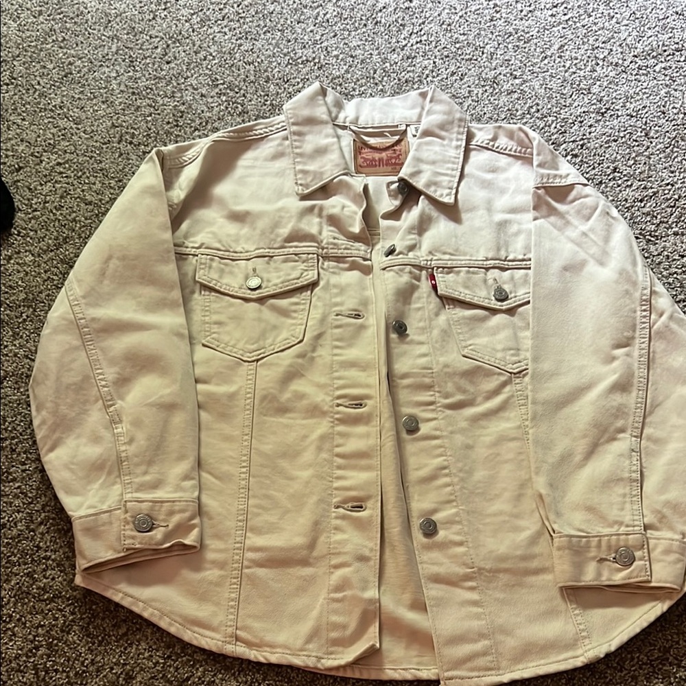 Levi's Off-White Denim Jacket
